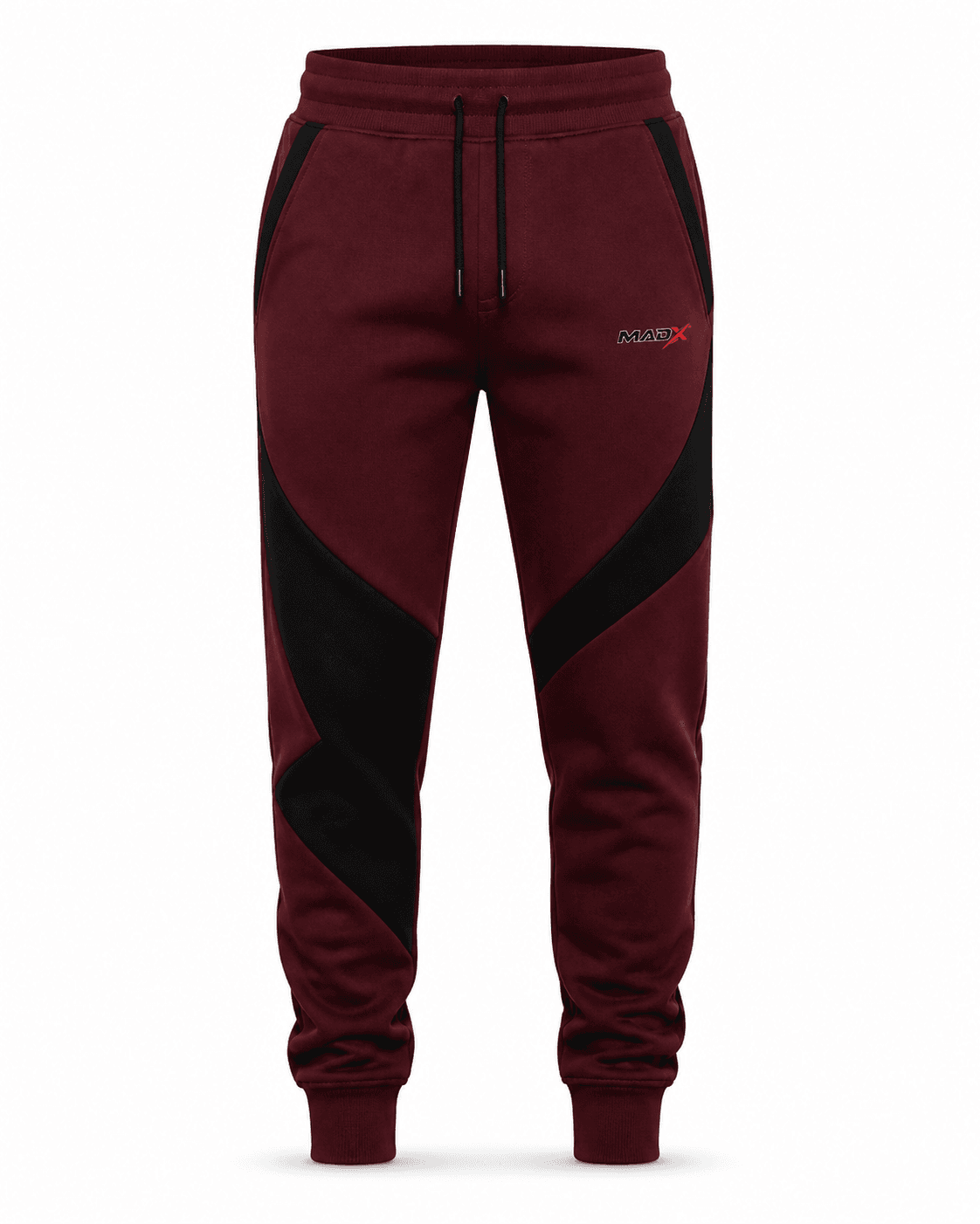 Warm Burgundy Athletic Sweatpants
