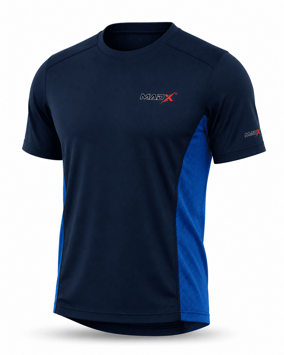 Velocity Navy & Blue Gym T-Shirt