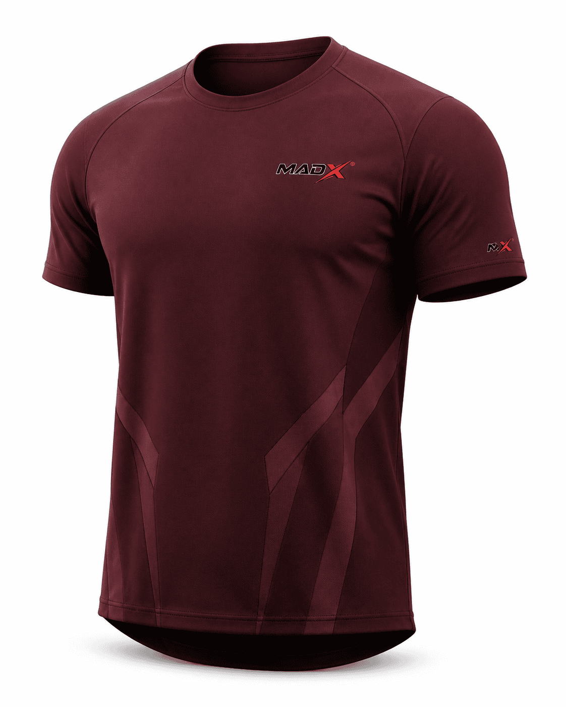 Motion Burgundy Gym T-Shirt