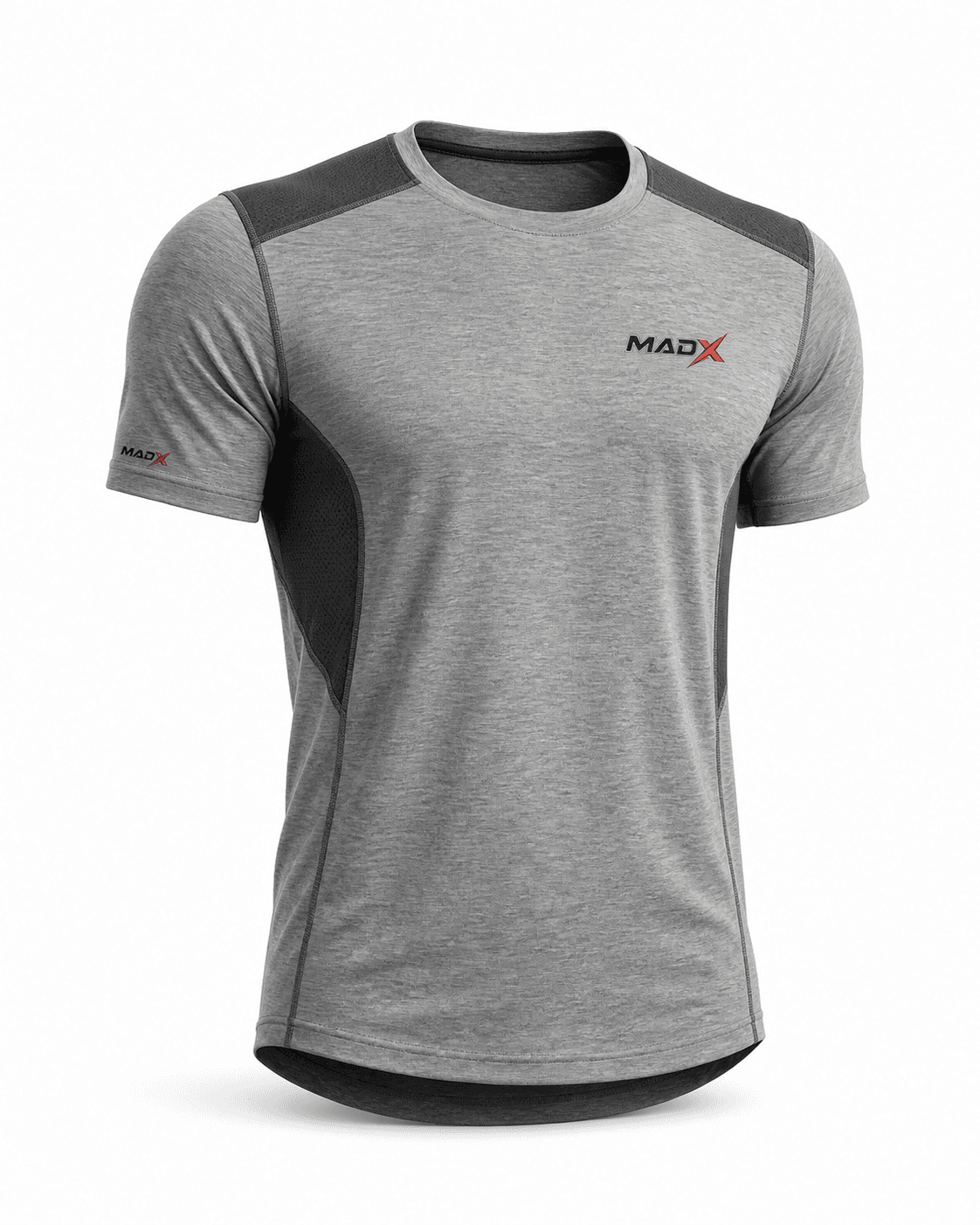 Breeze Heather Grey Gym T-Shirt
