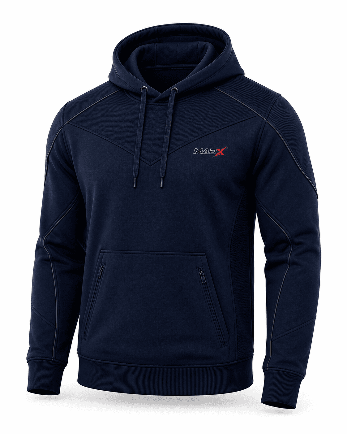Vector Navy Piped Training Hoodie