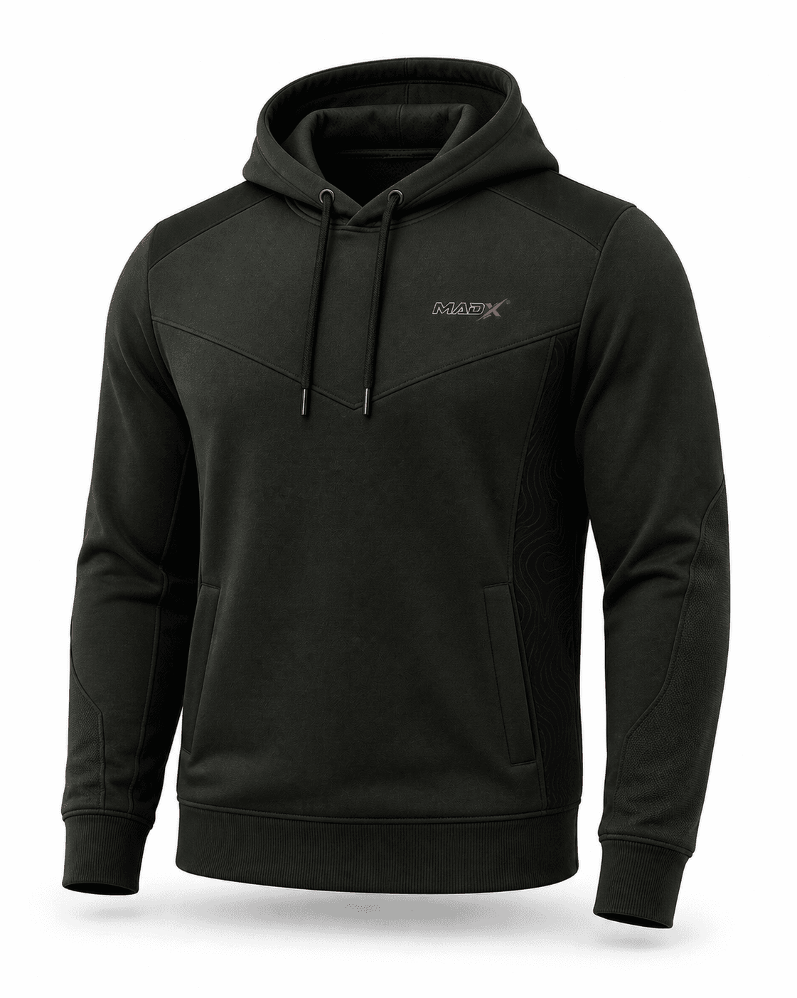 Terrain Olive Panelled Training Hoodie