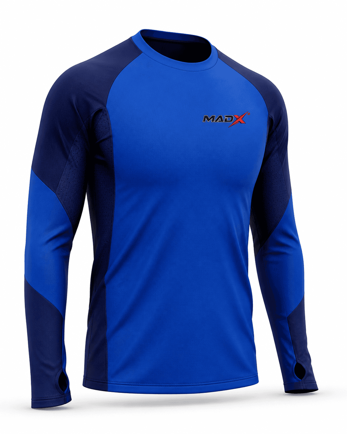 Surge Royal Blue & Navy Long-Sleeve Training Top