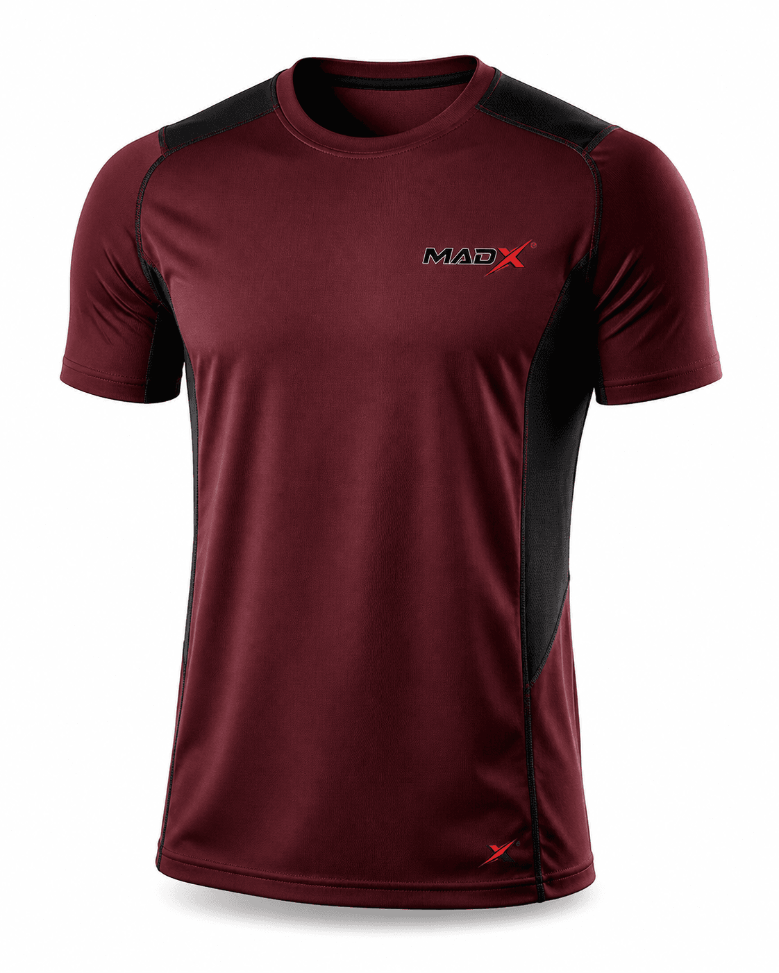 Drive Burgundy & Black Performance T-Shirt