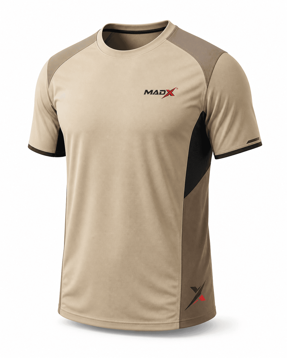 Summit Sand & Taupe Performance T-Shirt