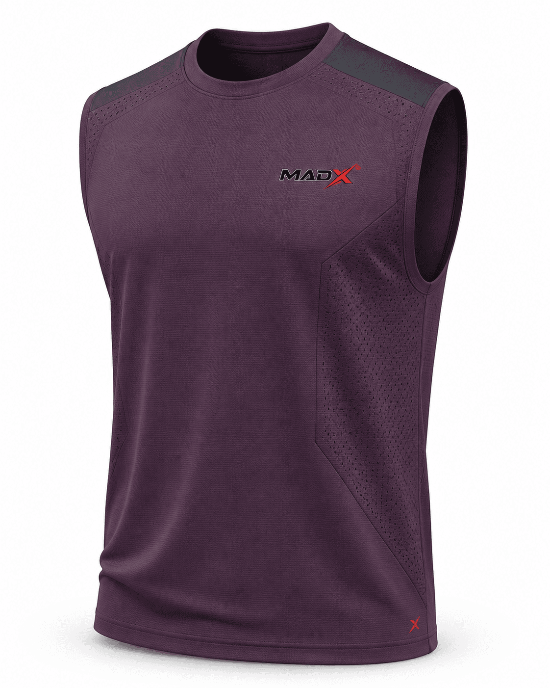Flow Plum Sleeveless Training Shirt