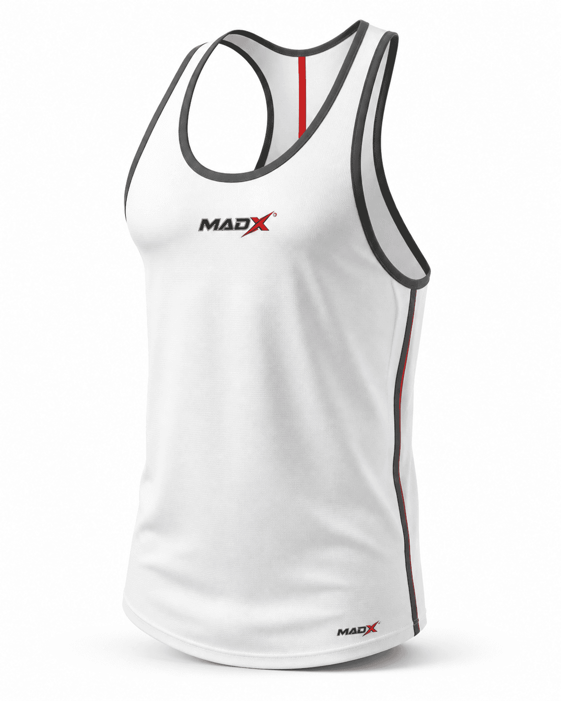 Line White, Black & Red Stringer Vest