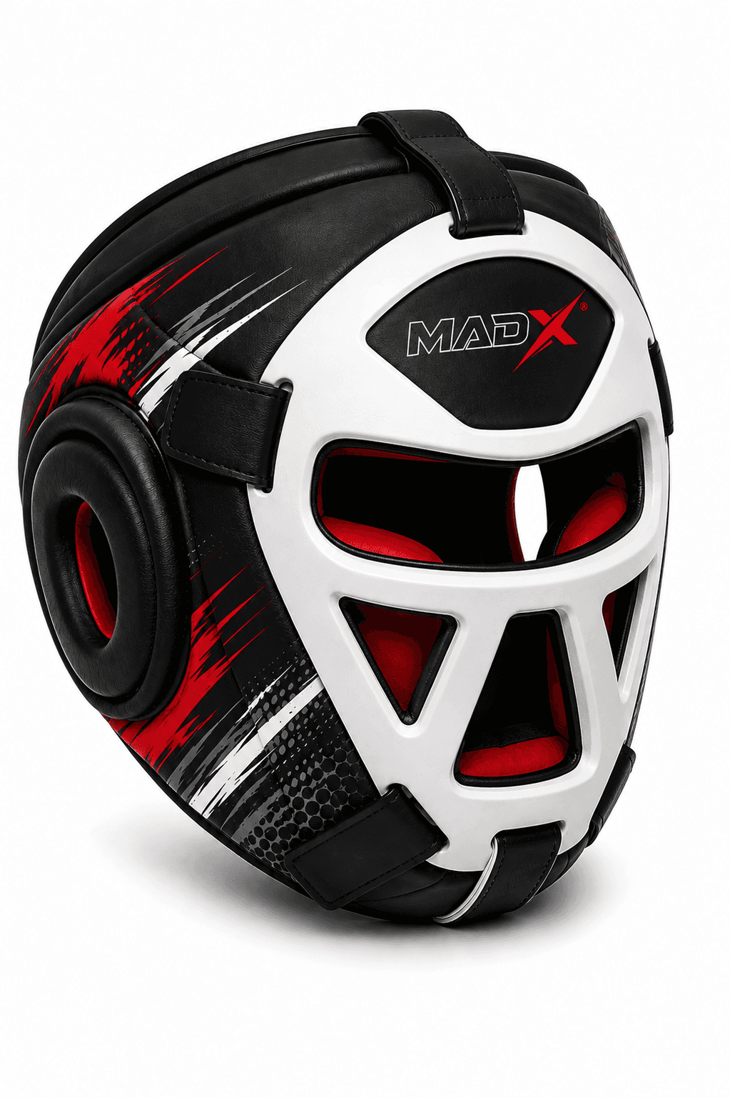 Vortex White-Frame Boxing Headguard