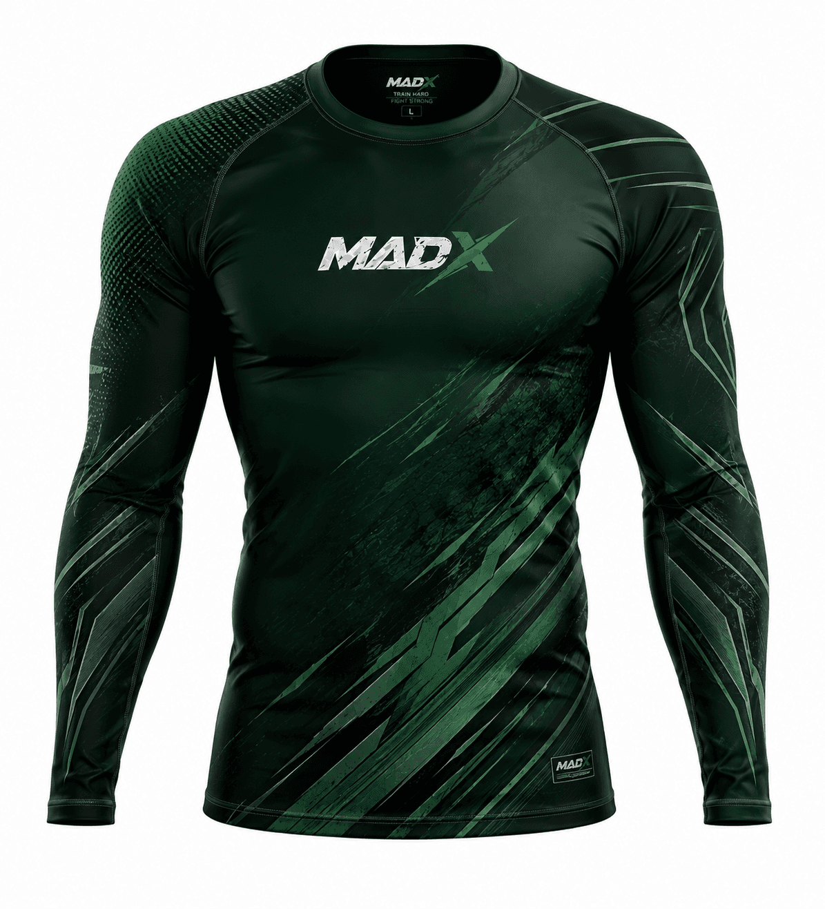Vortex Dark Green Rashguard