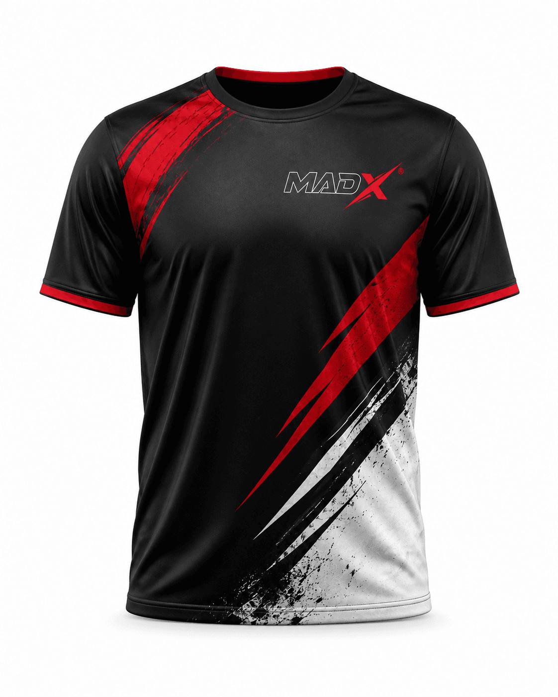 Race Black, Red & White Boxing Training Shirt